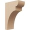 Ekena Millwork 5"W x 10"D x 15"H Classic Yorktown Rough Cedar Woodgrain TimberThane Corbel, Primed Tan CORUR05X10X15YORRCPR - alternate 1